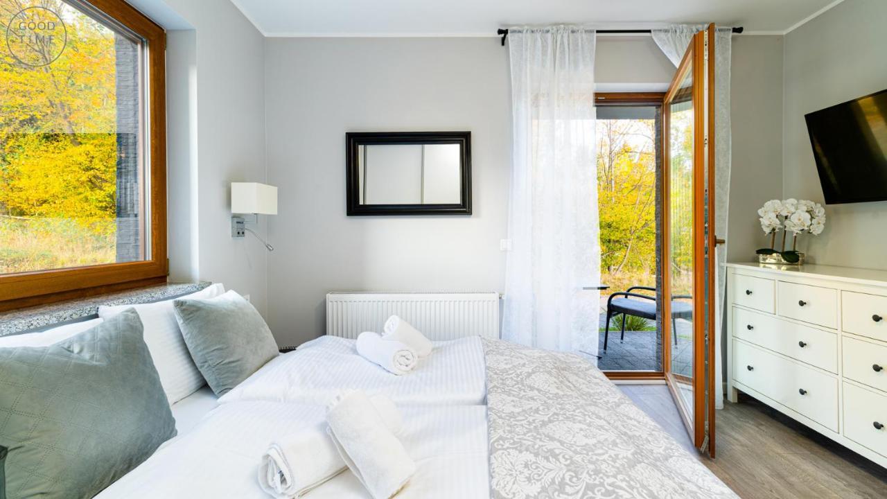 Apartamenty Good Time - Przy Dolinie Szczescia ชกลาร์สกา ปอเรมบา ภายนอก รูปภาพ
