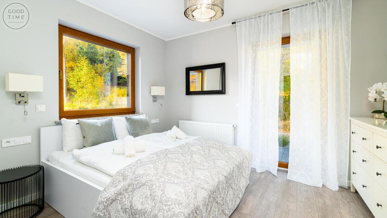 Apartamenty Good Time - Przy Dolinie Szczescia ชกลาร์สกา ปอเรมบา ภายนอก รูปภาพ
