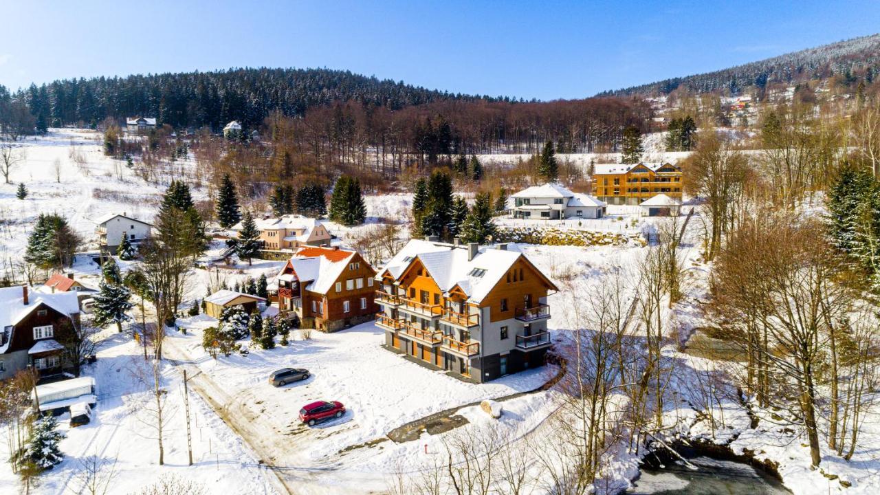 Apartamenty Good Time - Przy Dolinie Szczescia ชกลาร์สกา ปอเรมบา ภายนอก รูปภาพ