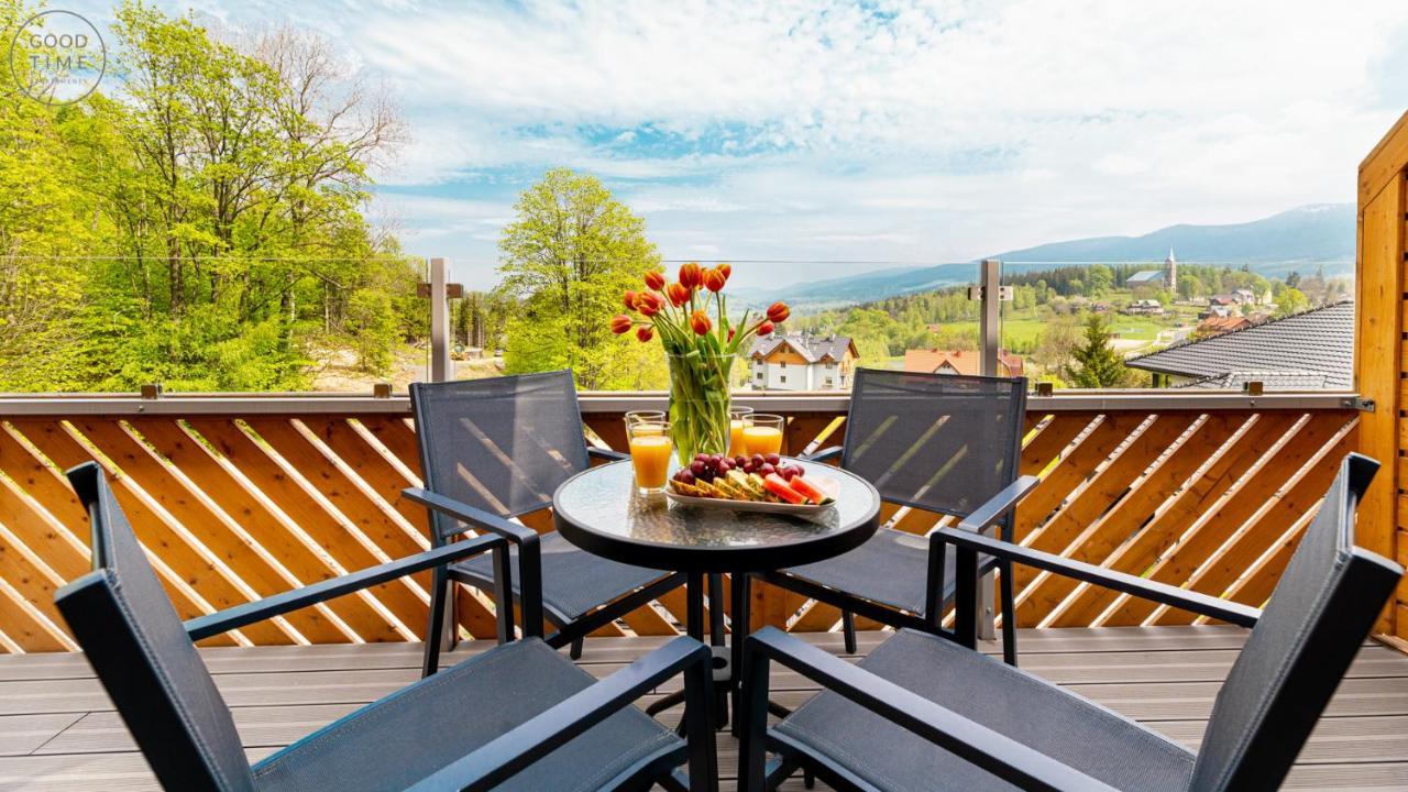 Apartamenty Good Time - Przy Dolinie Szczescia ชกลาร์สกา ปอเรมบา ภายนอก รูปภาพ