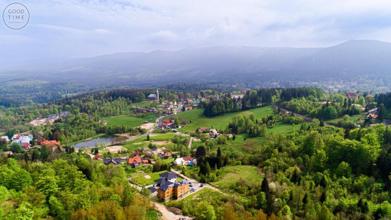Apartamenty Good Time - Przy Dolinie Szczescia ชกลาร์สกา ปอเรมบา ภายนอก รูปภาพ