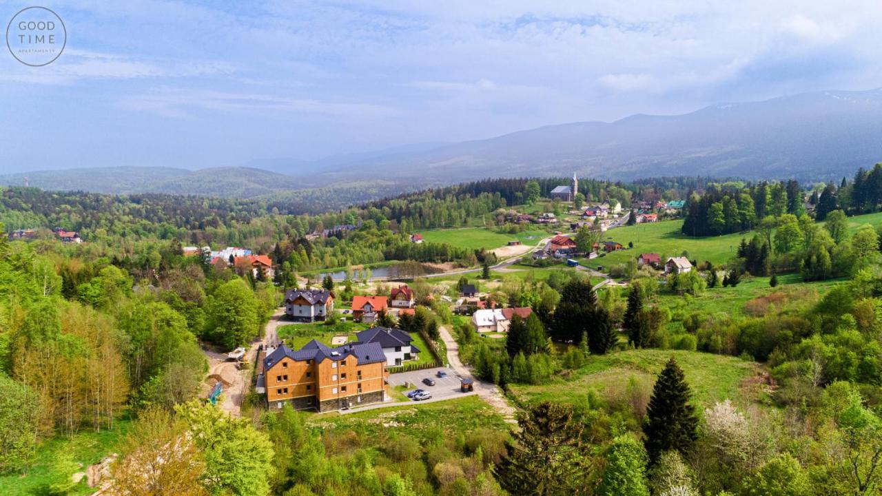 Apartamenty Good Time - Przy Dolinie Szczescia ชกลาร์สกา ปอเรมบา ภายนอก รูปภาพ