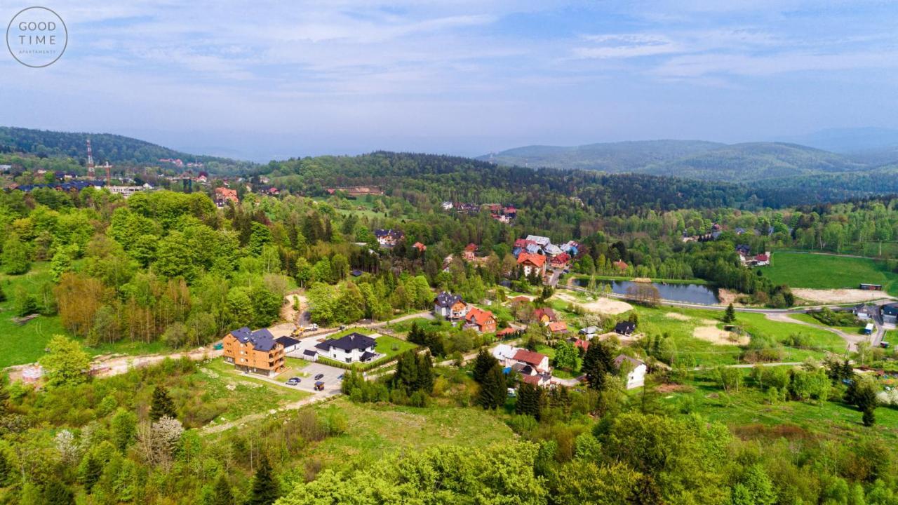 Apartamenty Good Time - Przy Dolinie Szczescia ชกลาร์สกา ปอเรมบา ภายนอก รูปภาพ