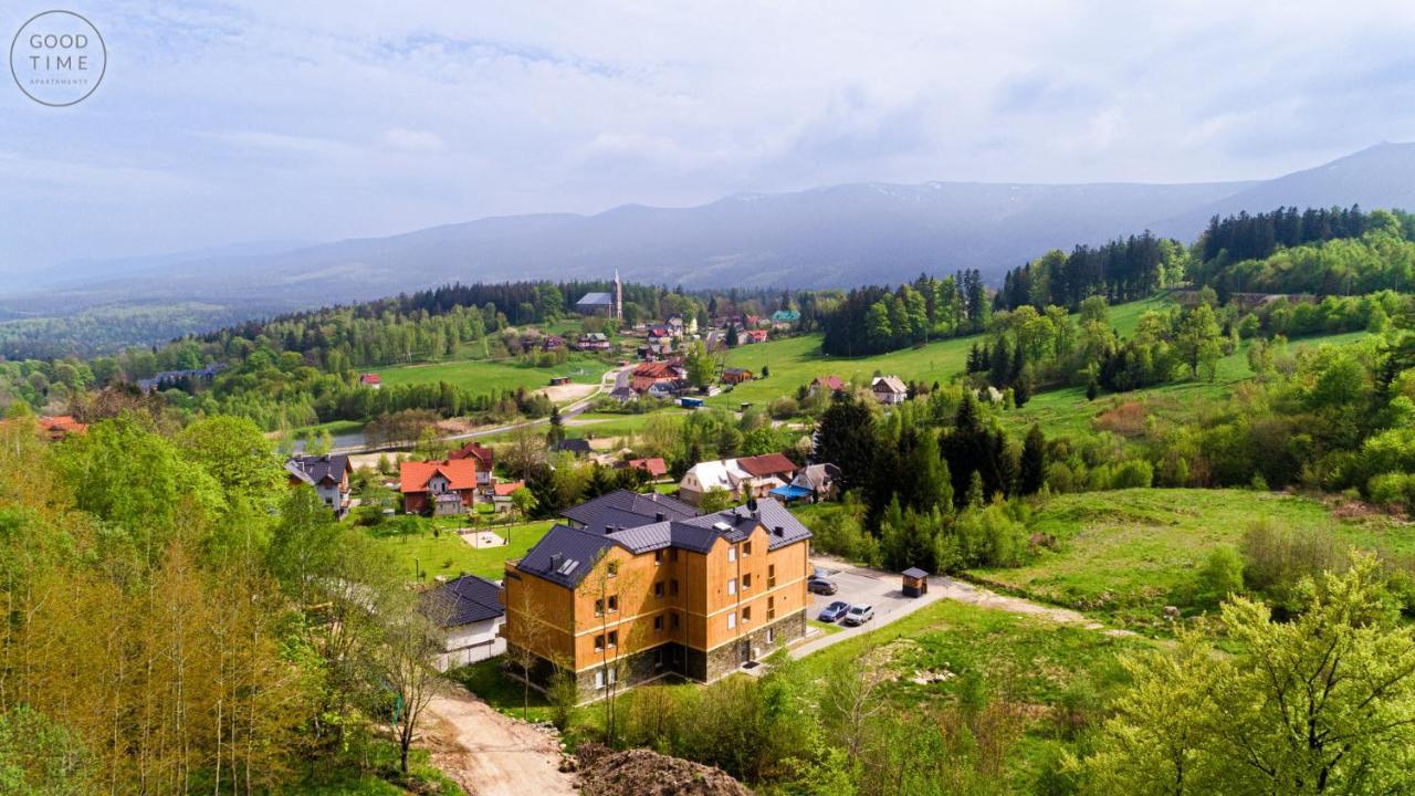 Apartamenty Good Time - Przy Dolinie Szczescia ชกลาร์สกา ปอเรมบา ภายนอก รูปภาพ