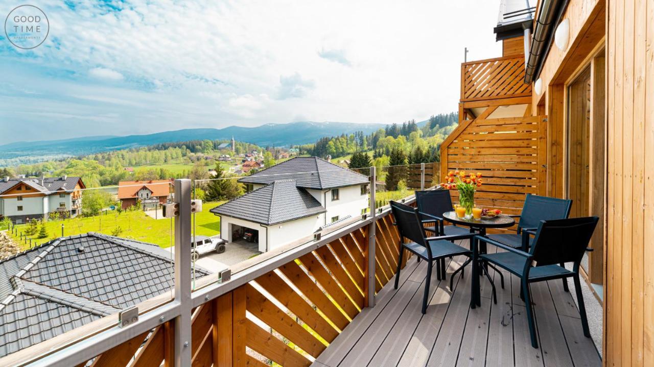 Apartamenty Good Time - Przy Dolinie Szczescia ชกลาร์สกา ปอเรมบา ภายนอก รูปภาพ