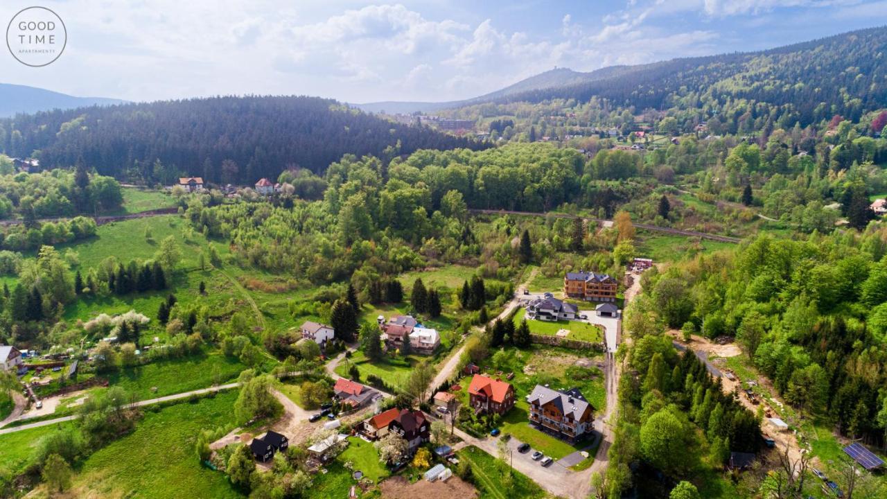 Apartamenty Good Time - Przy Dolinie Szczescia ชกลาร์สกา ปอเรมบา ภายนอก รูปภาพ